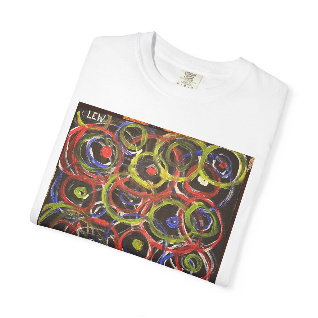 Creature On the Mesa and Night Sky T-Shirt — Colorful Modern Graphic Tee