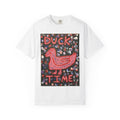 Duck Time Graphic T‑Shirt — Playful Hand‑Painted Duck Art Tee
