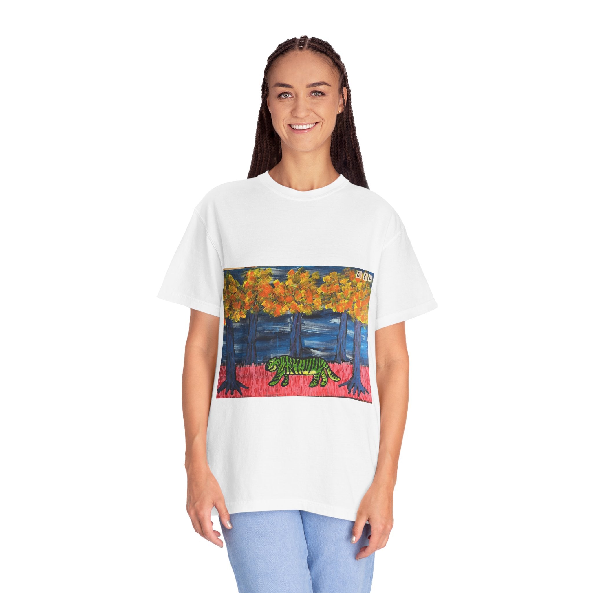Tiger in Autumn Forest T-Shirt