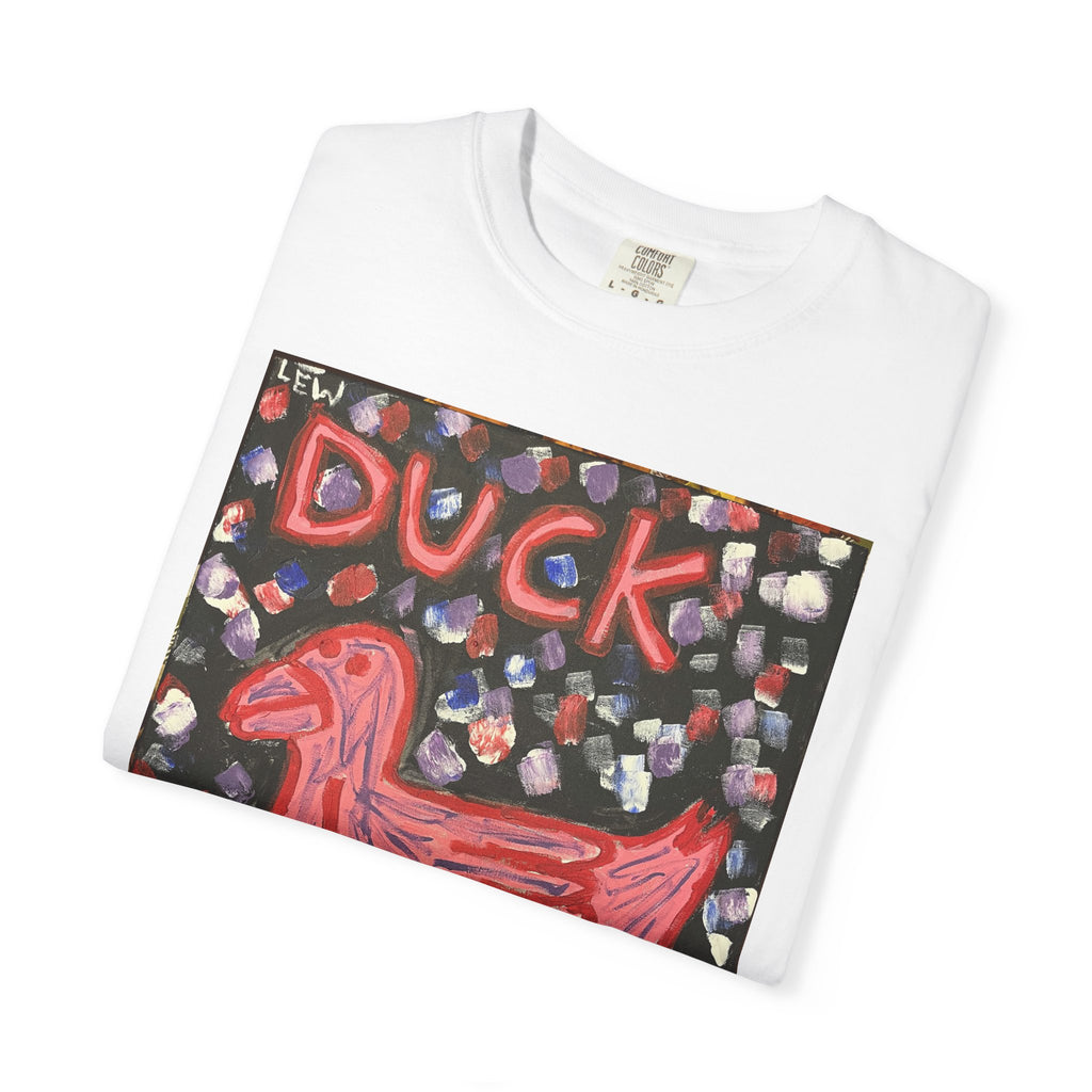 Duck Time Graphic T‑Shirt — Playful Hand‑Painted Duck Art Tee