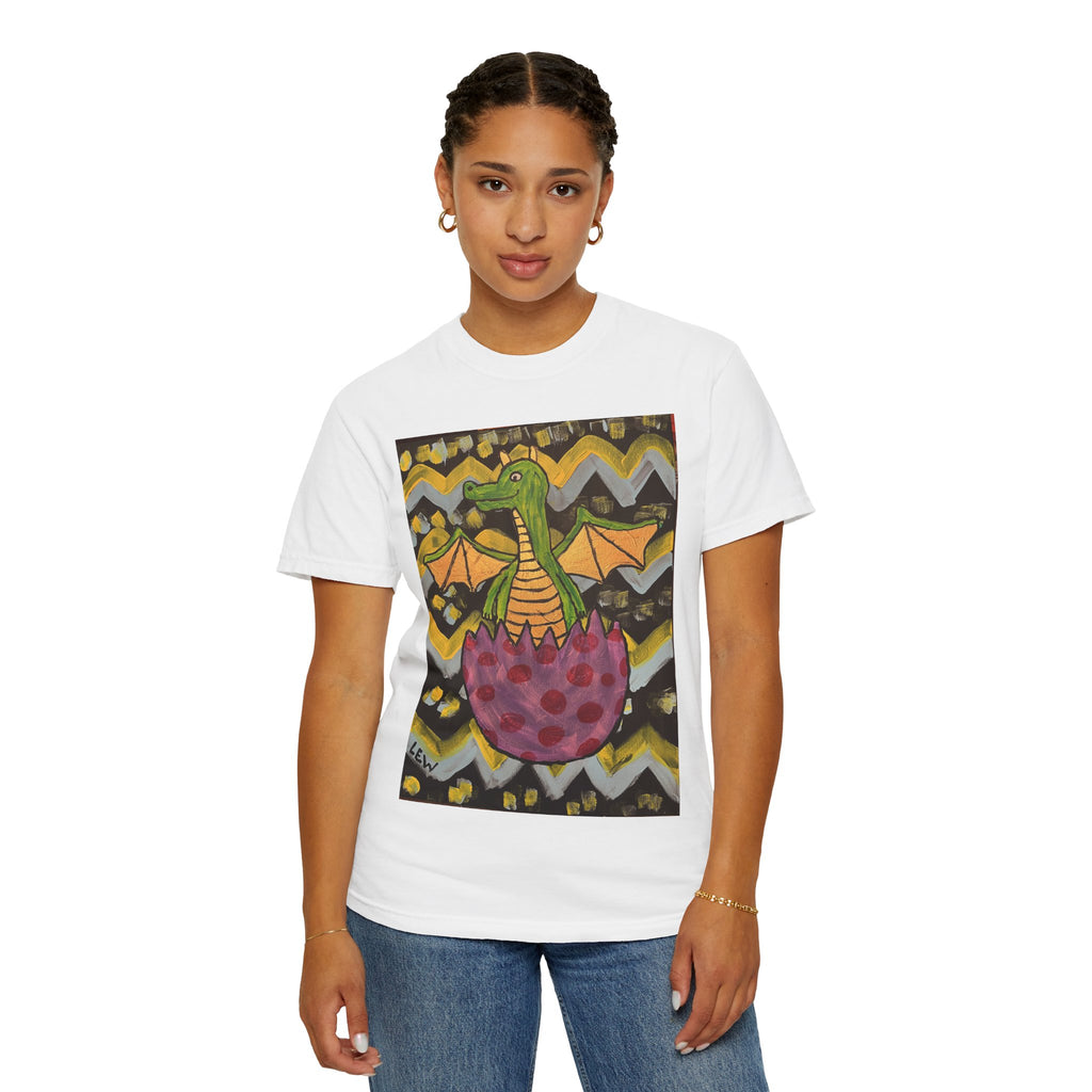 Dragon Hatching T-Shirt — Cute Baby Dragon Graphic Tee